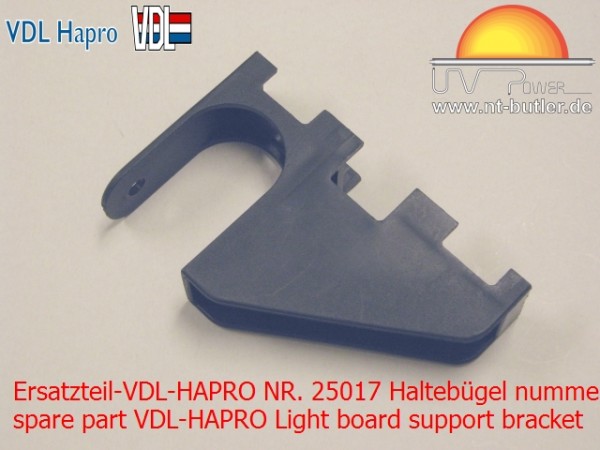 Ersatzteil-VDL-HAPRO NR. 25017 Haltebügel nummernschildlicht