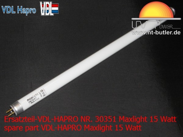 Ersatzteil-VDL-HAPRO NR. 30351 Maxlight 15 Watt