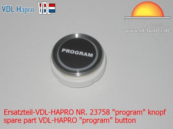 Ersatzteil-VDL-HAPRO NR. 23758 "program" knopf