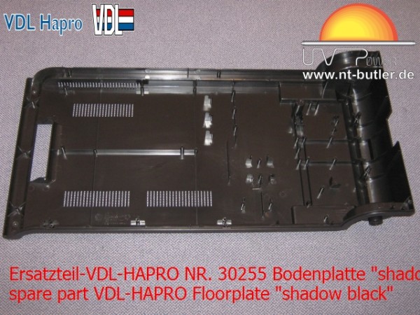 Ersatzteil-VDL-HAPRO NR. 30255 Bodenplatte "shadow black"