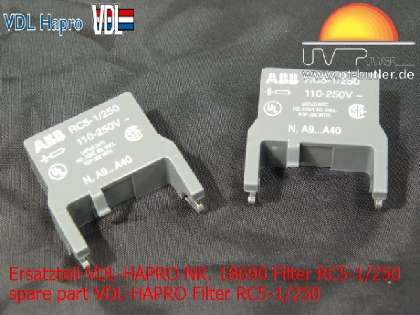 Ersatzteil-VDL-HAPRO NR. 18690 Filter RC5-1/250