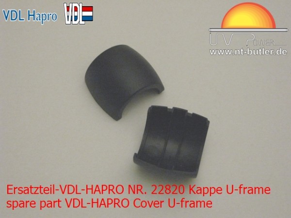 Ersatzteil-VDL-HAPRO NR. 22820 Kappe U-frame