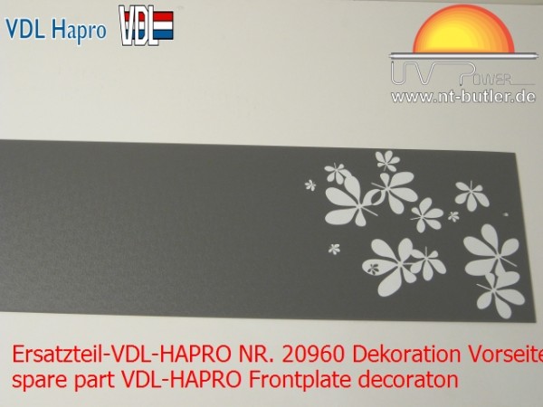 Ersatzteil-VDL-HAPRO NR. 20960 Dekoration Vorseite