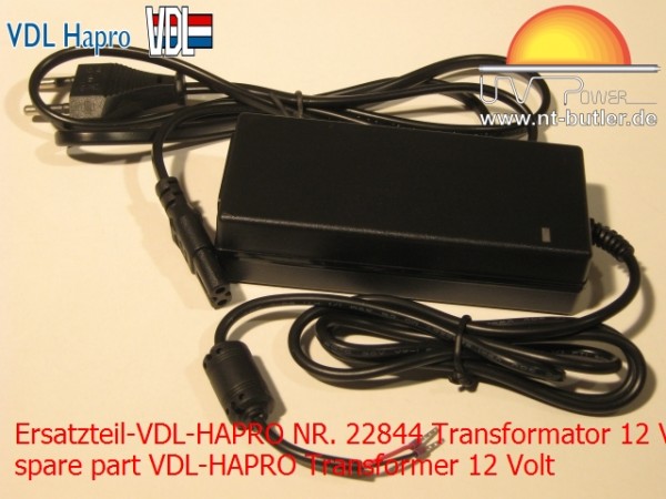 Ersatzteil-VDL-HAPRO NR. 22844 Transformator 12 Volt