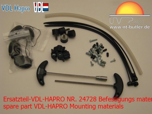Ersatzteil-VDL-HAPRO NR. 24728 Befestigungs material