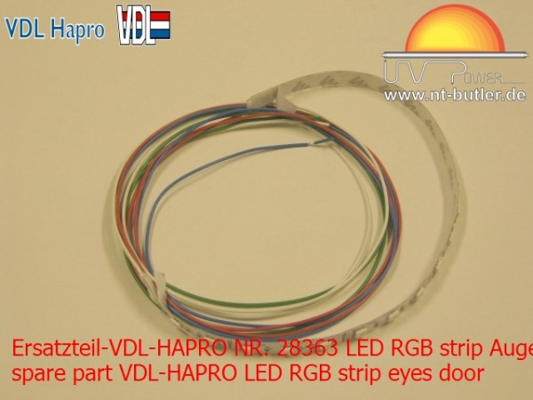 Ersatzteil-VDL-HAPRO NR. 28363 LED RGB strip Augen tur