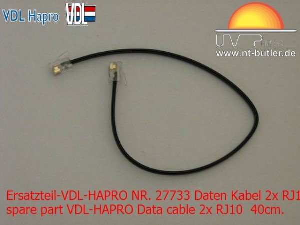 Ersatzteil-VDL-HAPRO NR. 27733 Daten Kabel 2x RJ10 40cm.