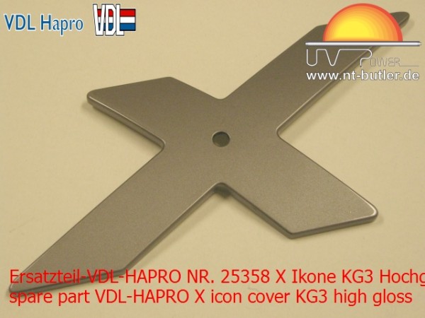 Ersatzteil-VDL-HAPRO NR. 25358 X Ikone KG3 Hochglanz
