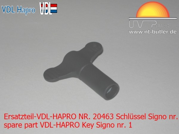 Ersatzteil-VDL-HAPRO NR. 20463 Schlüssel Signo nr. 1