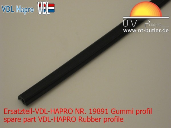 Ersatzteil-VDL-HAPRO NR. 19891 Gummi profil