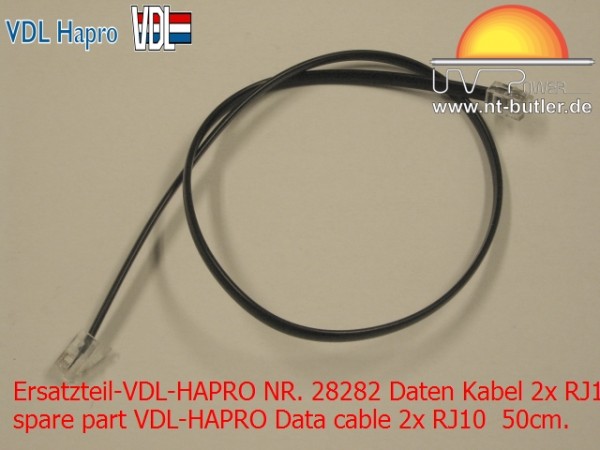 Ersatzteil-VDL-HAPRO NR. 28282 Daten Kabel 2x RJ10 50cm.