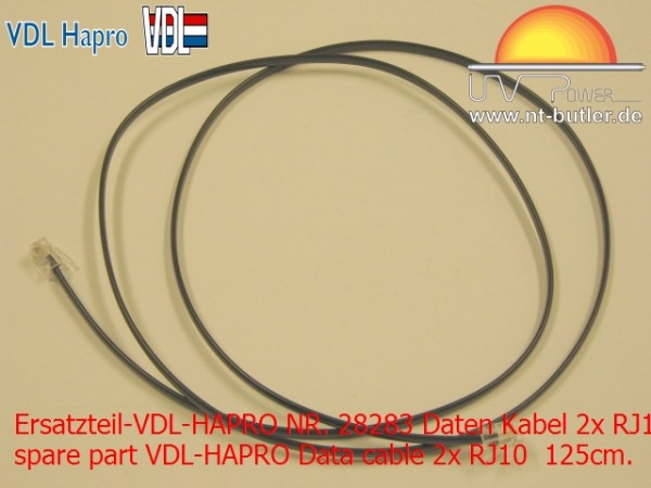 Ersatzteil-VDL-HAPRO NR. 28283 Daten Kabel 2x RJ10 125cm.