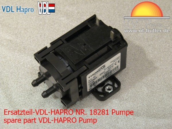 Ersatzteil-VDL-HAPRO NR. 18281 Pumpe