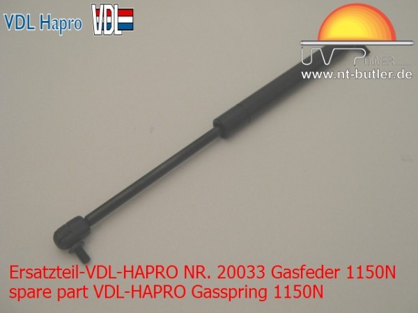 Ersatzteil-VDL-HAPRO NR. 20033 Gasfeder 1150N