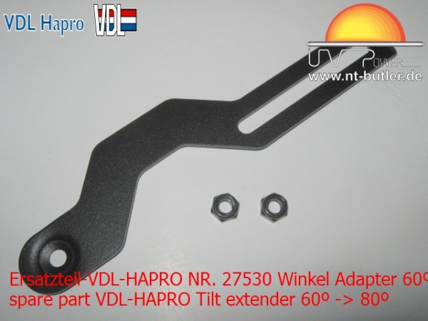Ersatzteil-VDL-HAPRO NR. 27530 Winkel Adapter 60º -> 80º
