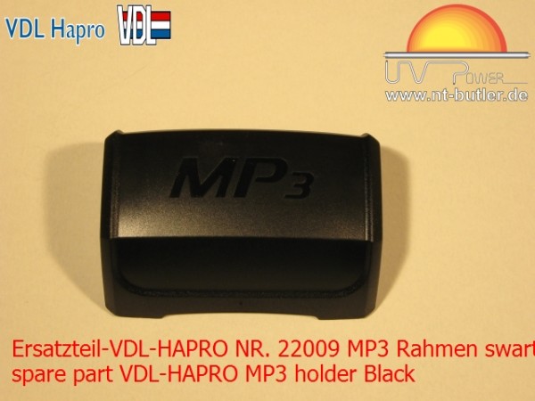 Ersatzteil-VDL-HAPRO NR. 22009 MP3 Rahmen swartz