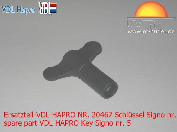 Ersatzteil-VDL-HAPRO NR. 20467 Schlüssel Signo nr. 5