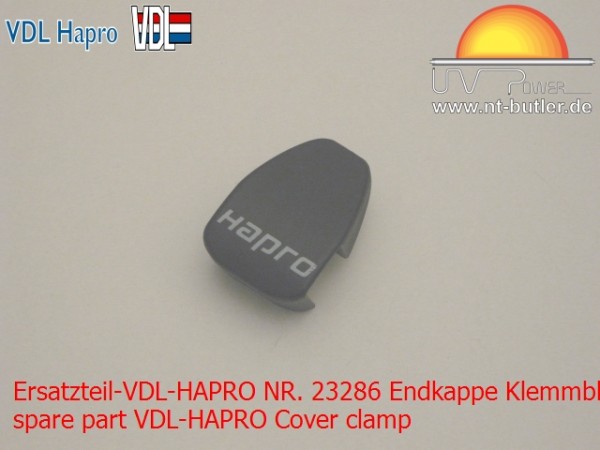 Ersatzteil-VDL-HAPRO NR. 23286 Endkappe Klemmblock
