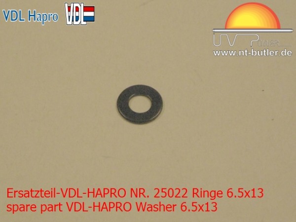 Ersatzteil-VDL-HAPRO NR. 25022 Ringe 6.5x13