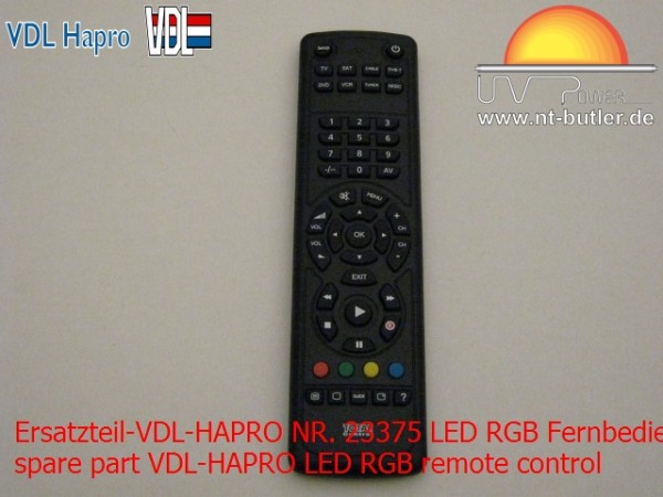 Ersatzteil-VDL-HAPRO NR. 23375 LED RGB Fernbedienung