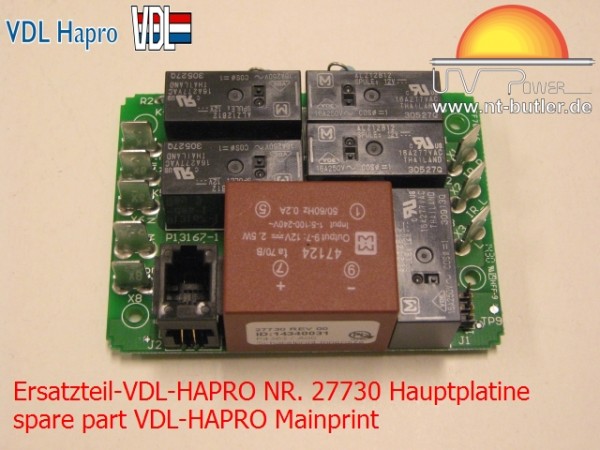Ersatzteil-VDL-HAPRO NR. 27730 Hauptplatine