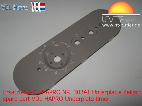 Ersatzteil-VDL-HAPRO NR. 30341 Unterplatte Zeitschaltuhr