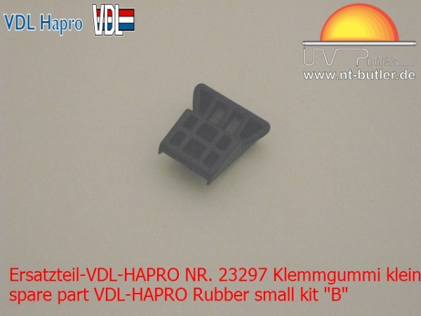 Ersatzteil-VDL-HAPRO NR. 23297 Klemmgummi klein Kit "B"
