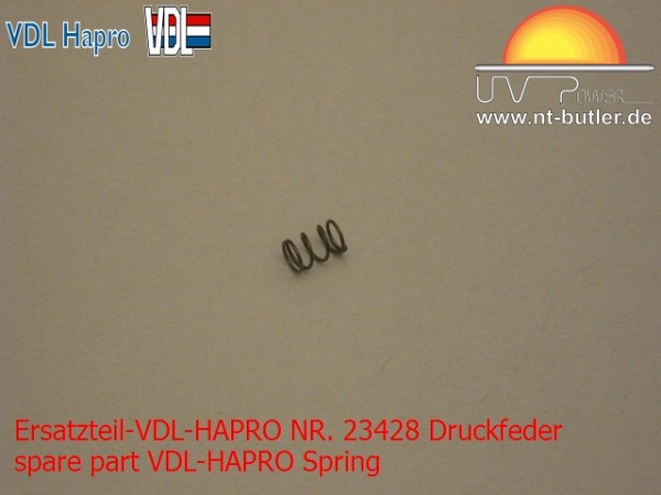 Ersatzteil-VDL-HAPRO NR. 23428 Druckfeder