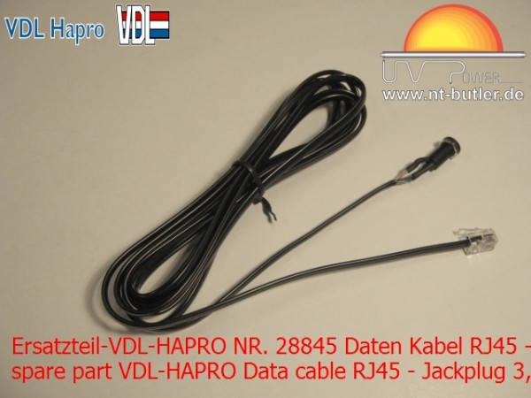 Ersatzteil-VDL-HAPRO NR. 28845 Daten Kabel RJ45 - Jackplug 3,5mm.